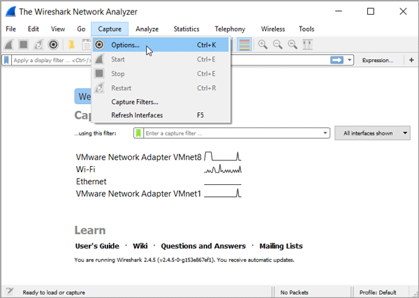 Troubleshoot Bitdefender failed updates using Wireshark 